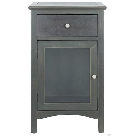 Safavieh Ziva End Table- French Grey - 30.1 x 15 x 17.9 in. AMH6630A